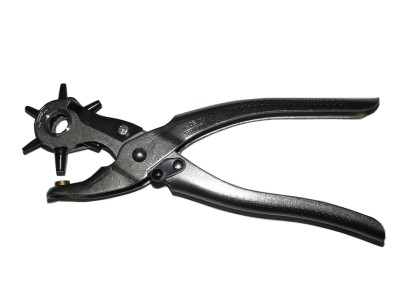 Hand punch - for use on leather