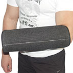 Protection arm cover made of leather for dog traininig