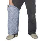 Dog protection leg sleeve without bite bar