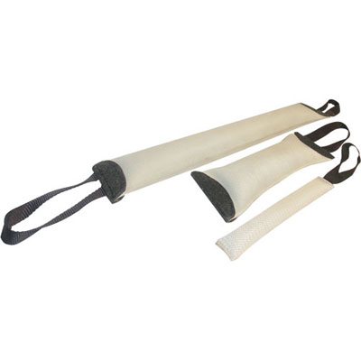 This set is includes 3 items and allows you to start training your dog to bite and to develop prey drive