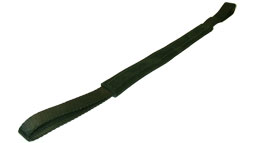 Pocket toy made of leather with handle
