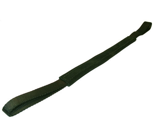 Pocket toy made of leather with handle