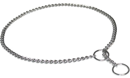Choke dog collar