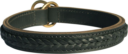 Gorgeous Wide 2 Ply Leather Choke Dog Collar - Fashion Exclusive Design
