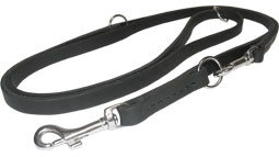 Leather dog leash for training, walking, tracking - Get it All In One Single Leash !!!