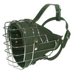 basket wire dog muzzle