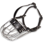 basket wire dog muzzle