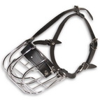 basket wire dog muzzle