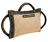 Advanced Dog Bite Pad made of French Linen with handles - TE12