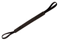 Hard pocket toy made of leather with two handles - TE42
