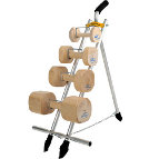 Solid Dumbbell Stand for Professional Dog Training Solid Dumbbell Stand for Professional Dog Training
