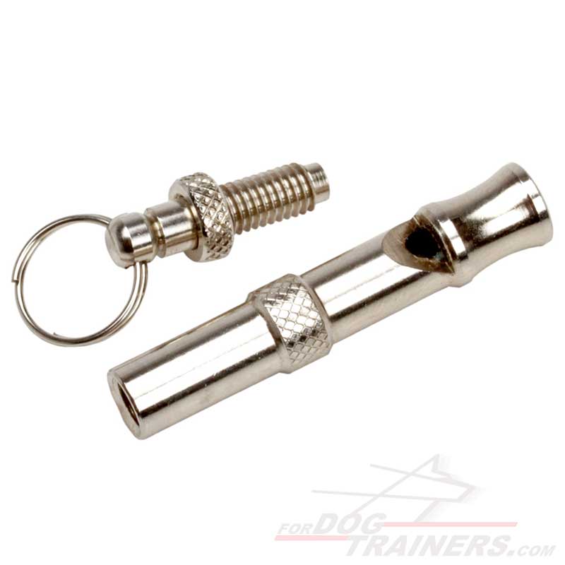Sonic Dog Trainer - Chrome Plated Dog Whistle [DTE3#1073