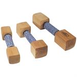 SCHUTZHUND TRAINING DUMBBELL with french linen cover 650G SCHUTZHUND TRAINING DUMBBELL with french linen cover 650G