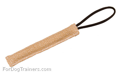 Dog bite pocket toy made of Jute