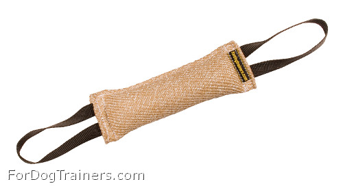 Dog bite tug made of Jute