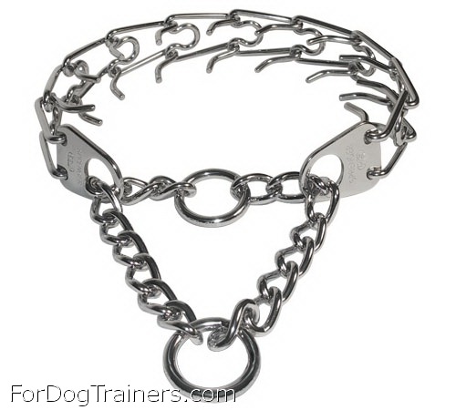 chain dog collar made in Germany