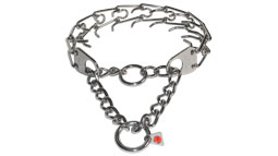 STAINLESS STEEL-Dog pinch collar - 50045 (55) (3.99mm) ( Made in Germany )