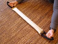 Hand Crafted Fire Hose Dog Bite Tug With 2 Handles Well Stuffed and Hand Stitched