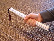 Hand Crafted Fire Hose Dog Bite Pocket Toy With Handle