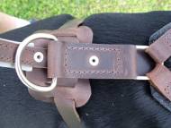 Agitation / Protection / Attack Leather Dog Harness Perfect For Your Doberman H1