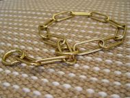 FUR SAVER DOG COLLAR MADE OF BRASS