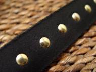 Leather Spiked Dog Collar - S33S_1