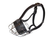 basket wire dog muzzle