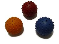 dog toy - rubber ball with bell inside