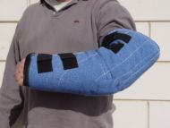 Dog hidden protection sleeve made of french linen