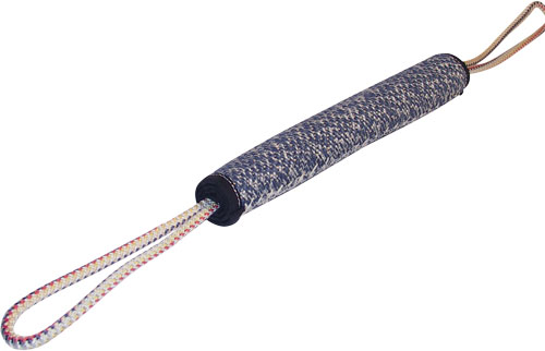 Dog play role made of roled jute with 2 handles