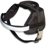 Nylon multi-purpose dog harness for tracking / pulling with extra handle.This harness is widely used by Pitbull owners
