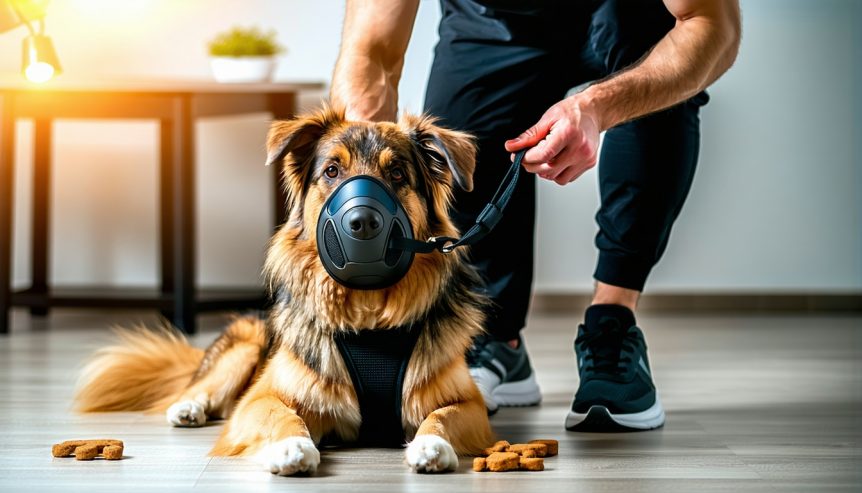 dog muzzle problem solving