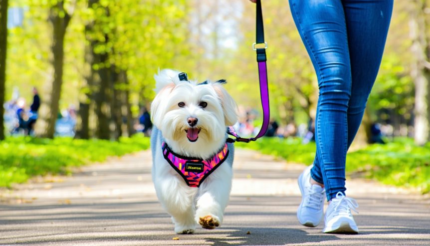 harness walking training