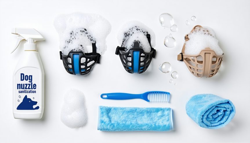 dog muzzle sanitization