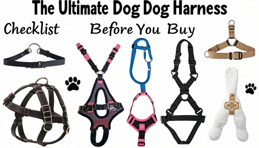 the ultimate dog harness checklist before you buy