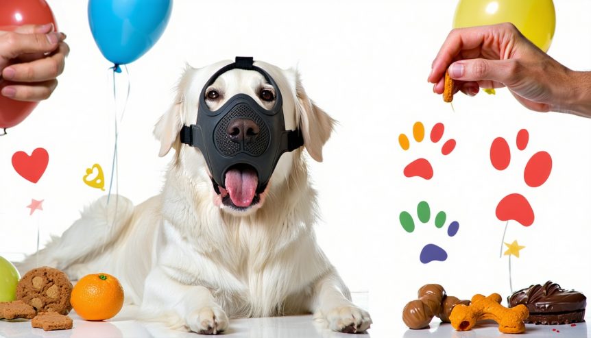 dog muzzle training: positive reinforcement methods