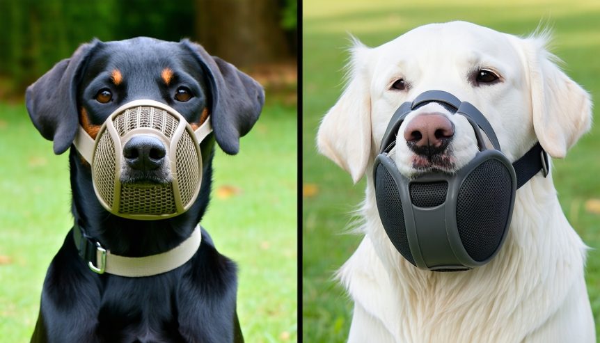 basket vs soft muzzles: when to use each type