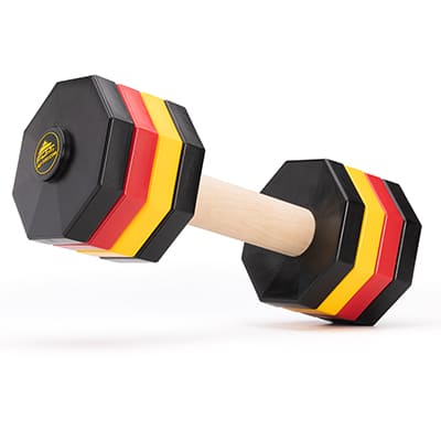 Easy Lifting' 'Resistant Wooden Dumbbell