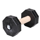 "Schutzhund Champion" 2 1/4 lbs (1000 g) Wooden Dog Training Dumbbell with Removable Plastic Weight Plates "Schutzhund Champion" 2 1/4 lbs (1000 g) Wooden Dog Training Dumbbell with Removable Plastic Weight Plates