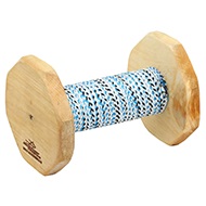'Comfy Grip' Schutzhund Training Dumbbell with French Linen Cover - 250 g 'Comfy Grip' Schutzhund Training Dumbbell with French Linen Cover - 250 g