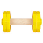 'Daily Training' Wooden Dog Dumbbell with Plastic Removable Plates for Schutzhund Training II 1000 g 'Daily Training' Wooden Dog Dumbbell with Plastic Removable Plates for Schutzhund Training II 1000 g