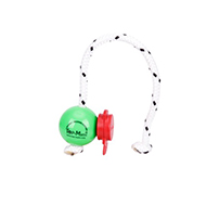 Plastic Dog Training Ball on Rope with Magnets Plastic Dog Training Ball on Rope with Magnets