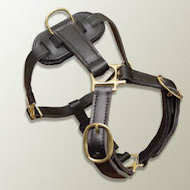 leather dog harness for american bulldog