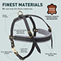 Comfortable Dog Harness for Pulling, Tracking and Walking