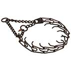 Strong Herm Sprenger Dog Pinch Collar of Black Stainless Steel - 2.25 mm (1/11 inch) Strong Herm Sprenger Dog Pinch Collar of Black Stainless Steel - 2.25 mm (1/11 inch)