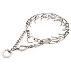 HS Pinch Collar Chrome Plated with swivel