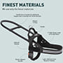 Lightweight Guide Dog, Service and Assistance Mobility Nylon Harness