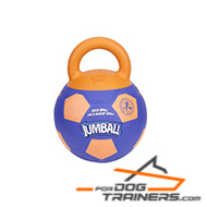 Extra Durable Rubber Skin Jumball Dog Ball with Easy Grib Handle Extra Durable Rubber Skin Jumball Dog Ball with Easy Grib Handle