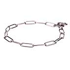 'Steel trainer' Fur Saver Dog Collar 1/9 inch (3.00 mm) link diameter 'Steel trainer' Fur Saver Dog Collar 1/9 inch (3.00 mm) link diameter