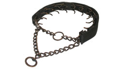 Antique Copper Plated Steel Dog Pinch Collar with Removable Cover - (1/6 inch) (3.99mm) 10% DISCOUNT Antique Copper Plated Steel Dog Pinch Collar with Removable Cover - (1/6 inch) (3.99mm) 10% DISCOUNT